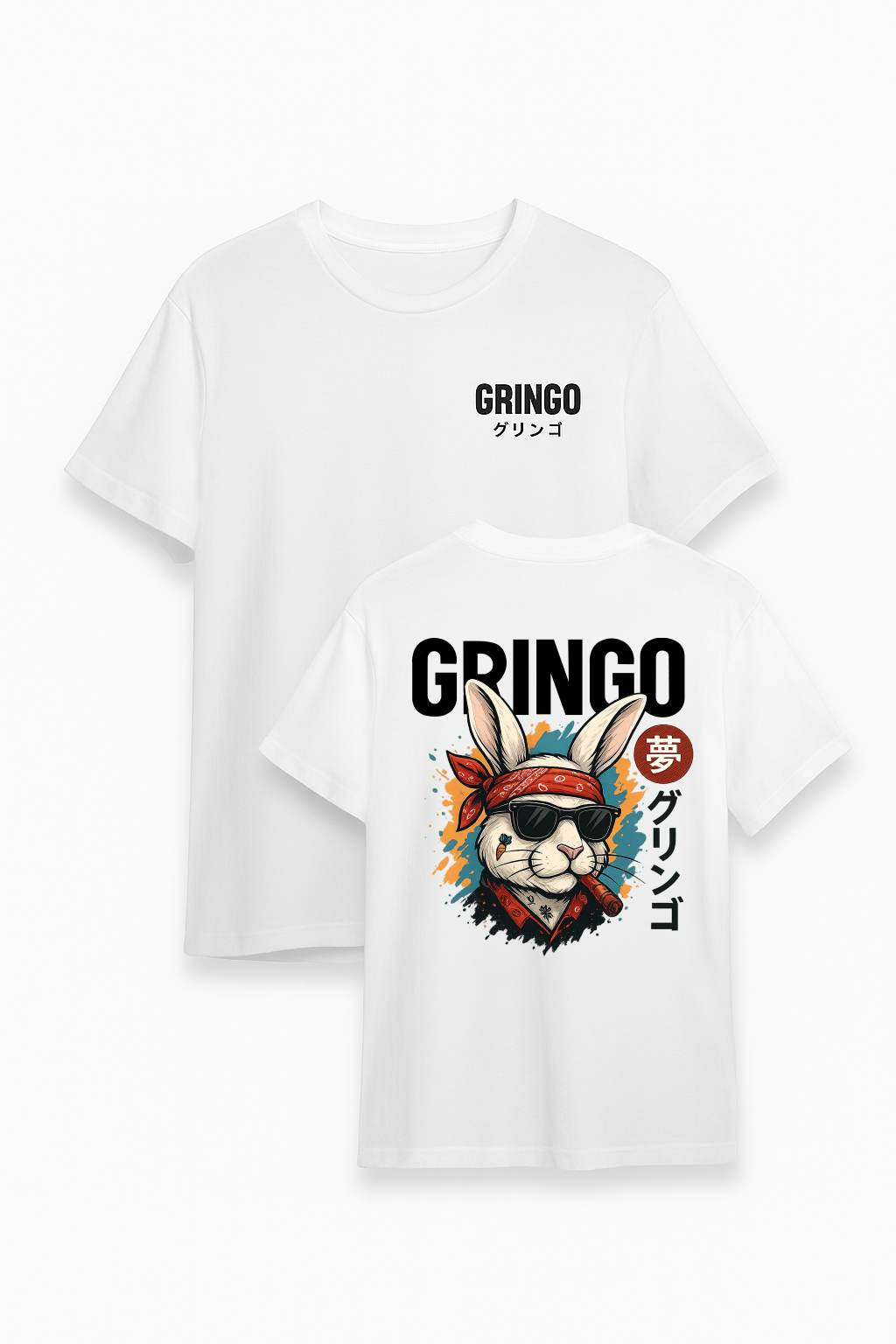 T-SHIRT GRINGO Lapin Edition Limitée
