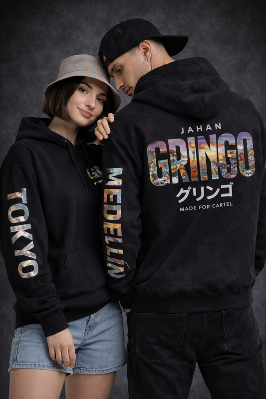HOODIE GRINGO – Tokyo × Medellín